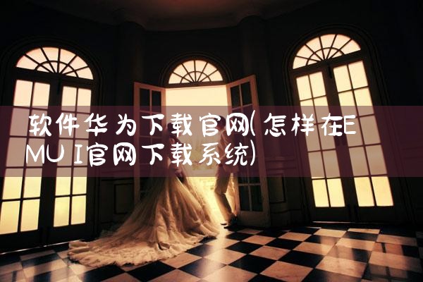 软件华为下载官网