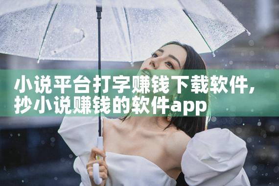 小说平台打字赚钱下载软件