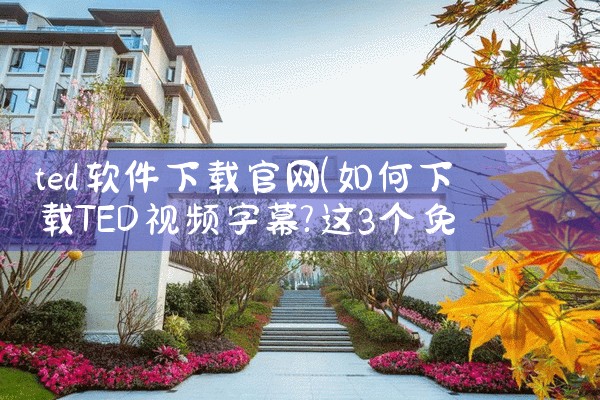 ted软件下载官网
