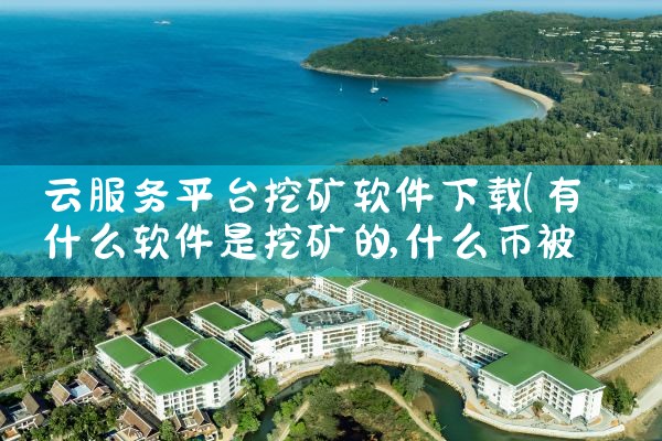 云服务平台挖矿软件下载